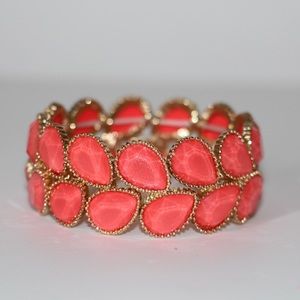 Pink Jewel Cuff Bracelet 💕